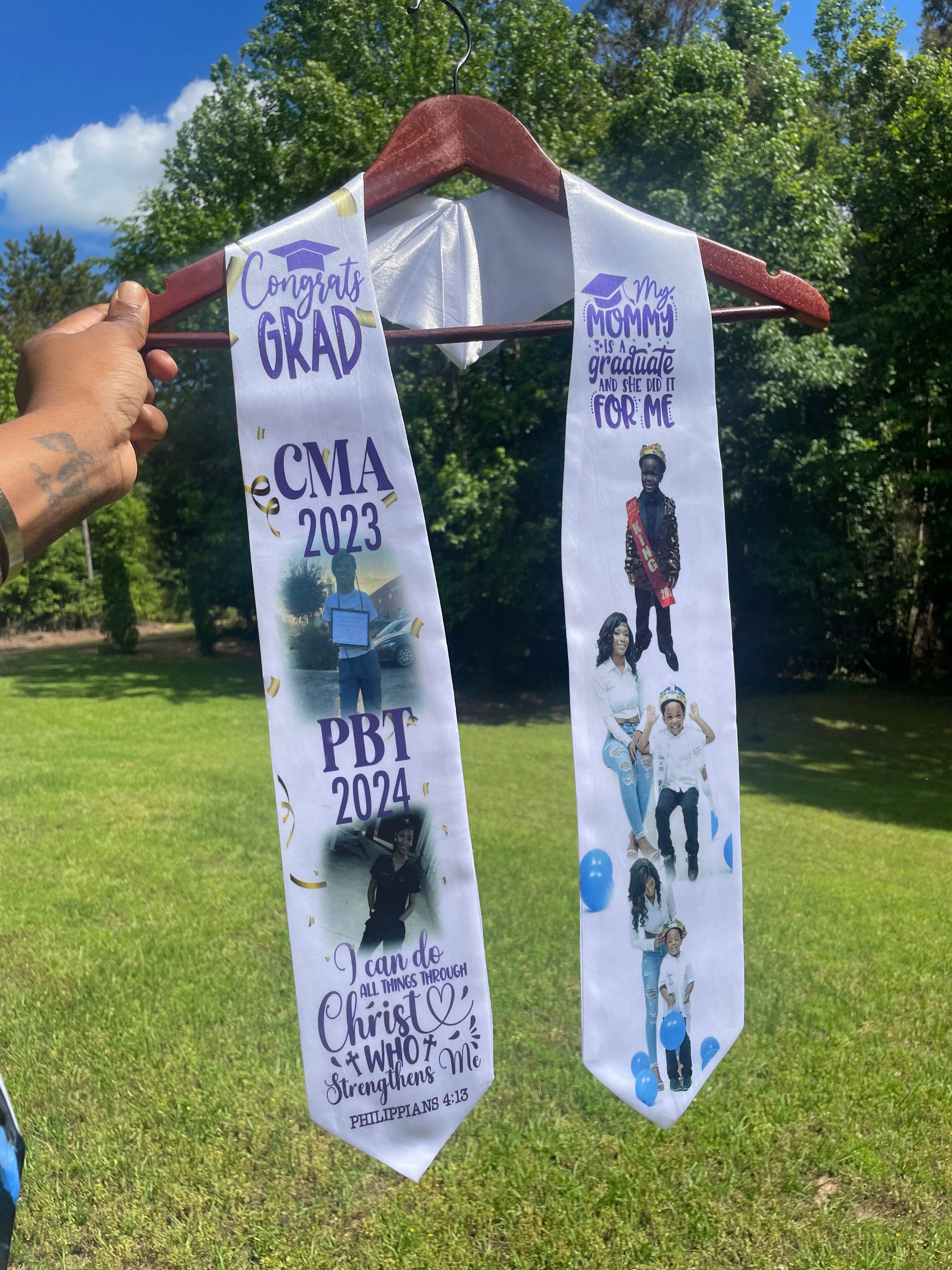 Custom Grad Stole