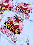 Pre-k Grad Custom Shirt (Pink Affair)