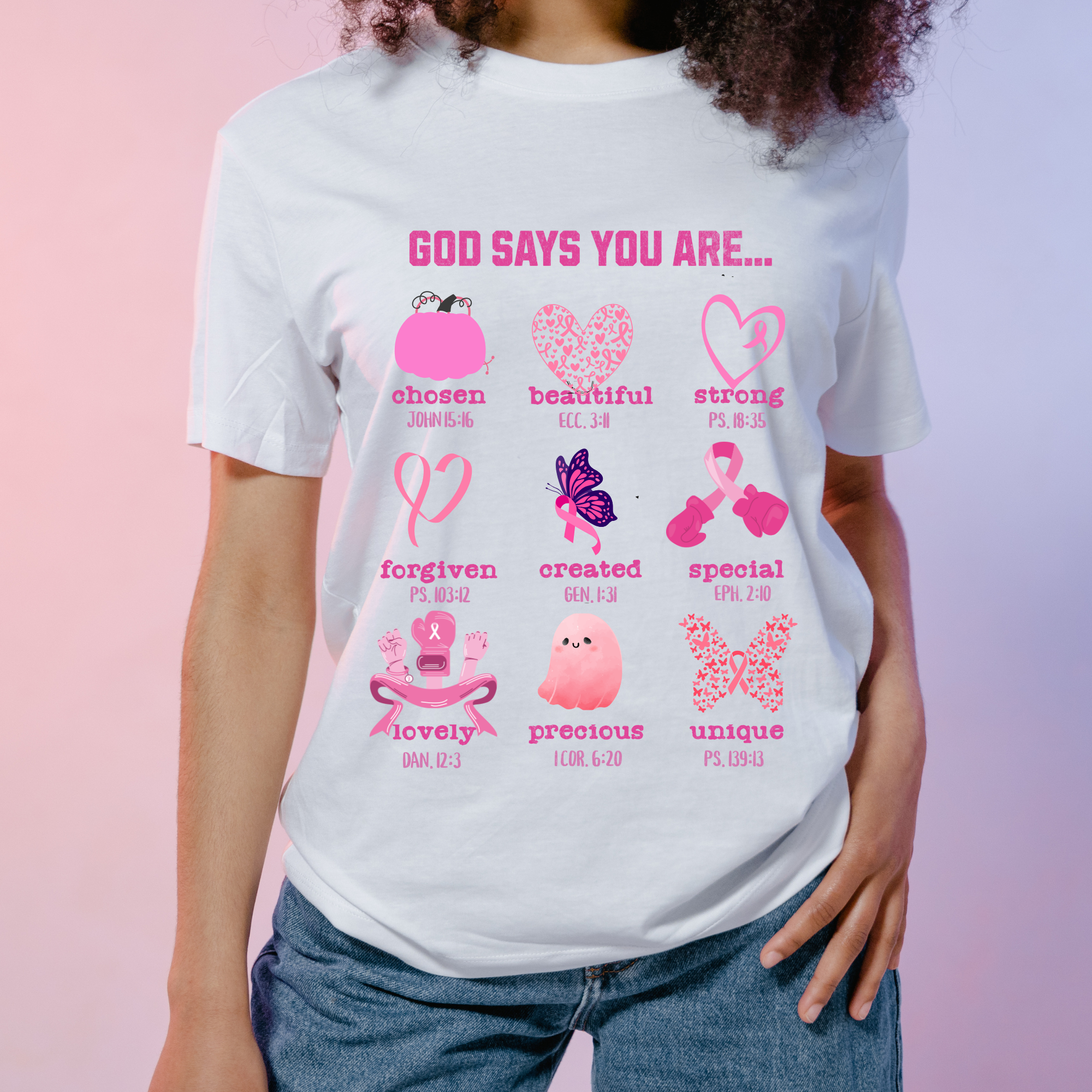God Says you are - Breast Cancer/Fall