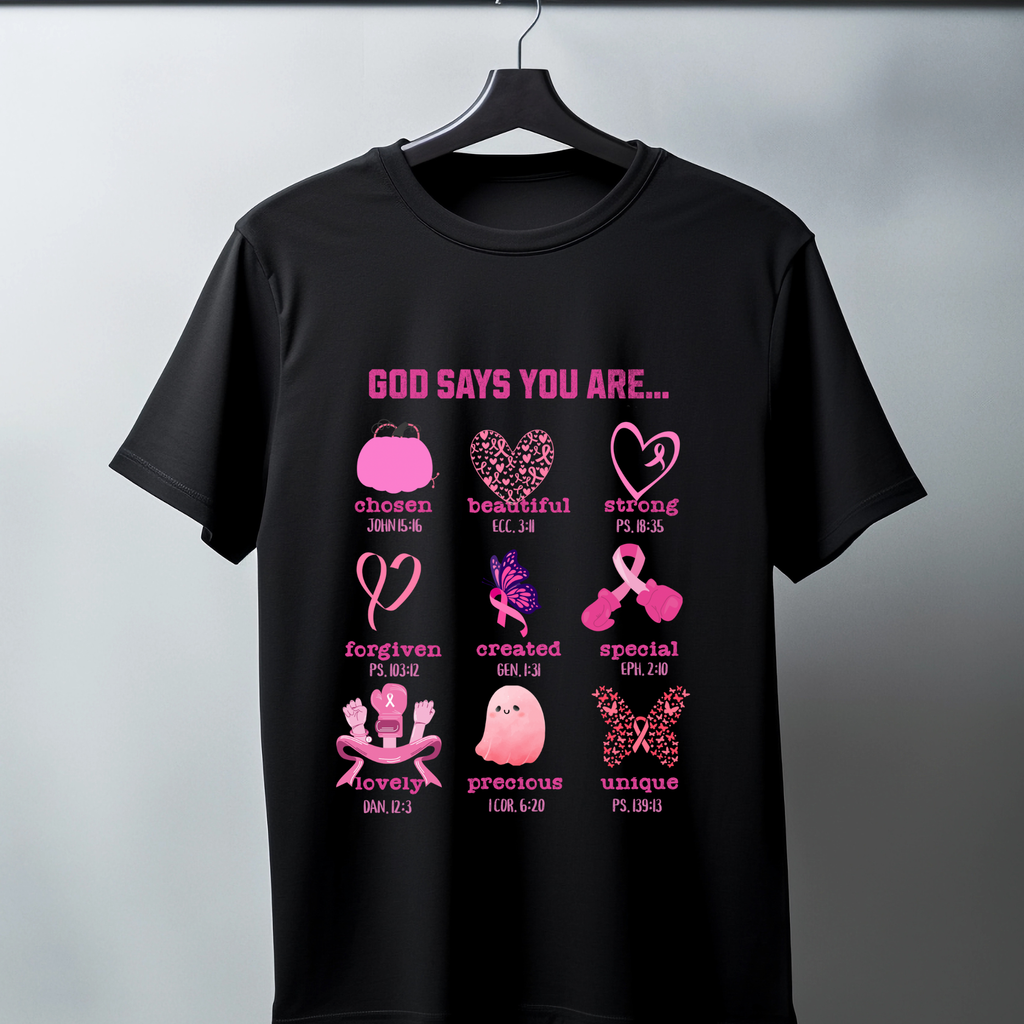 God Says you are - Breast Cancer/Fall
