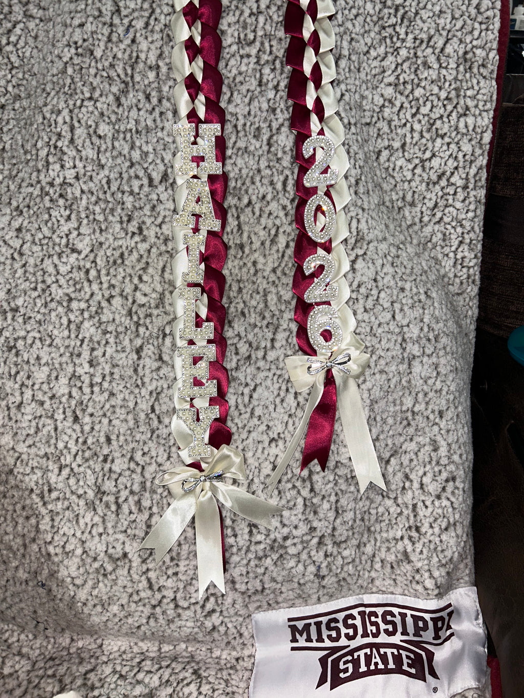 Graduation Lei Double Color