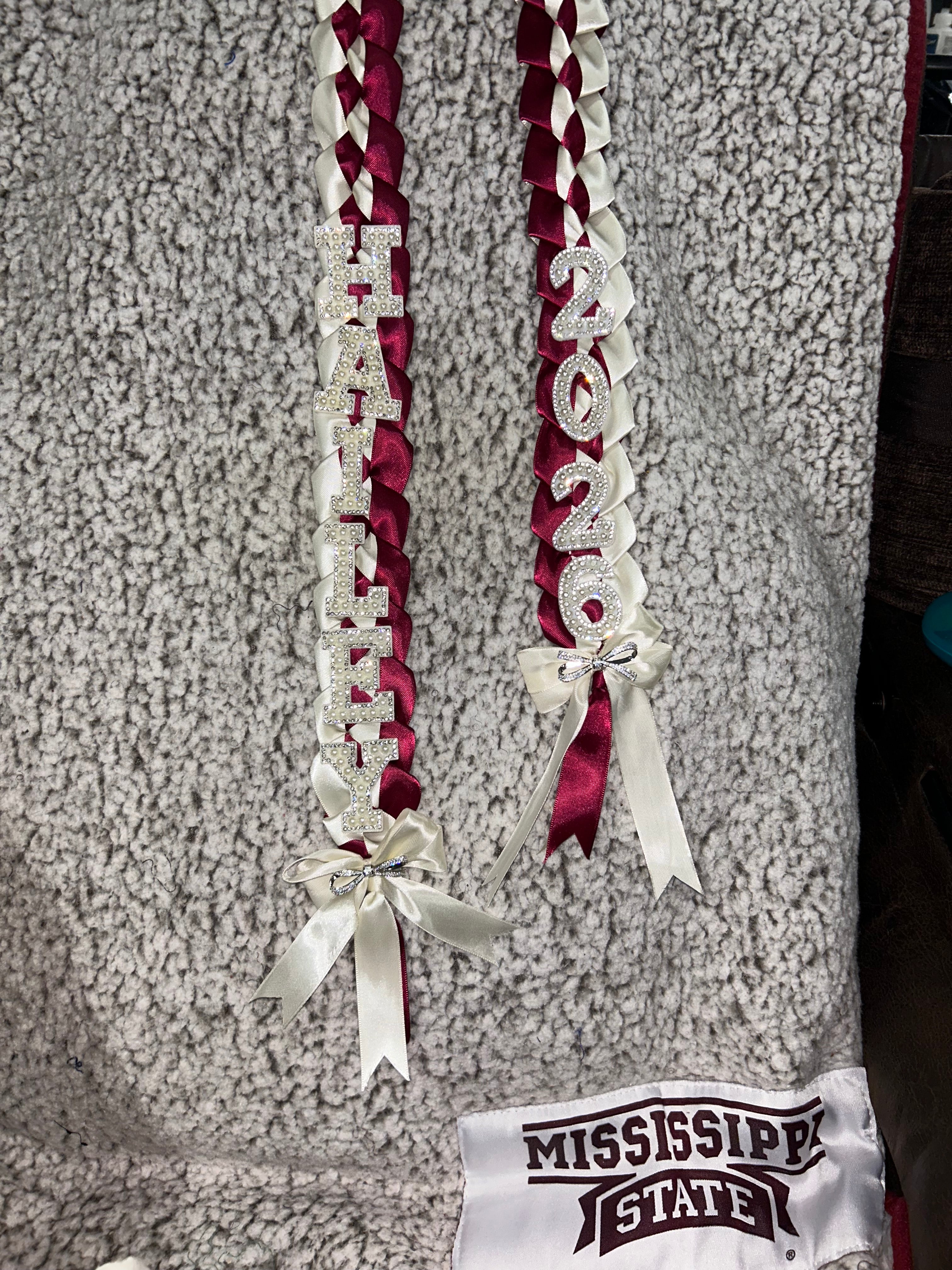 Graduation Lei Double Color
