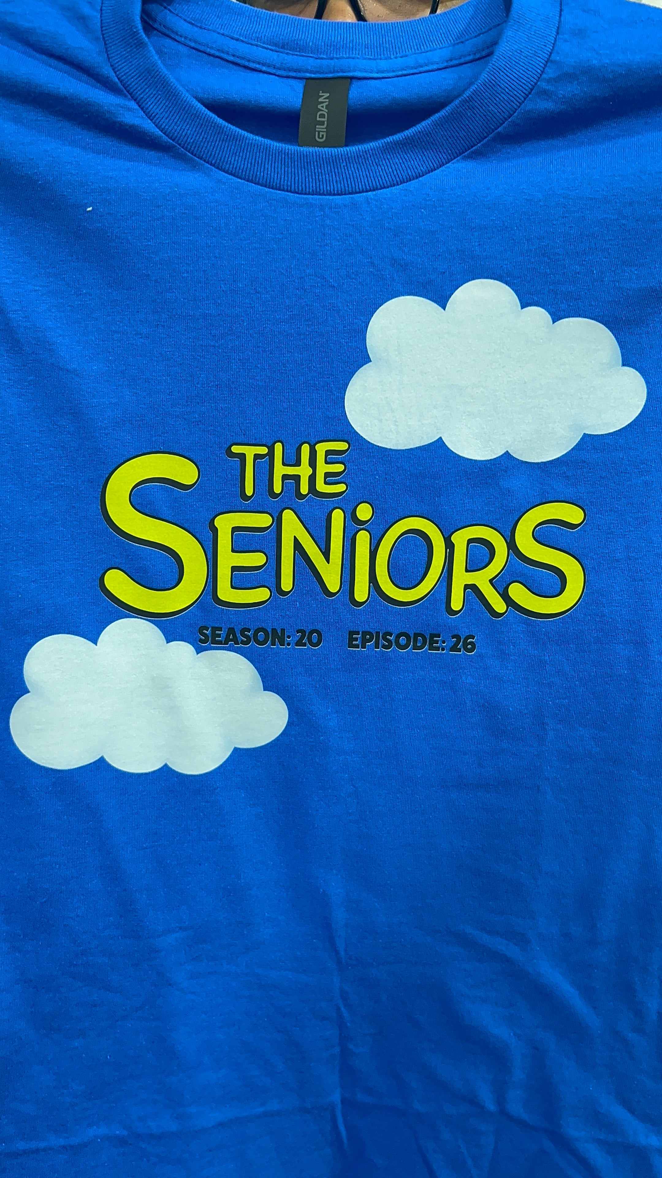 Senior "simpson theme"  Shirt