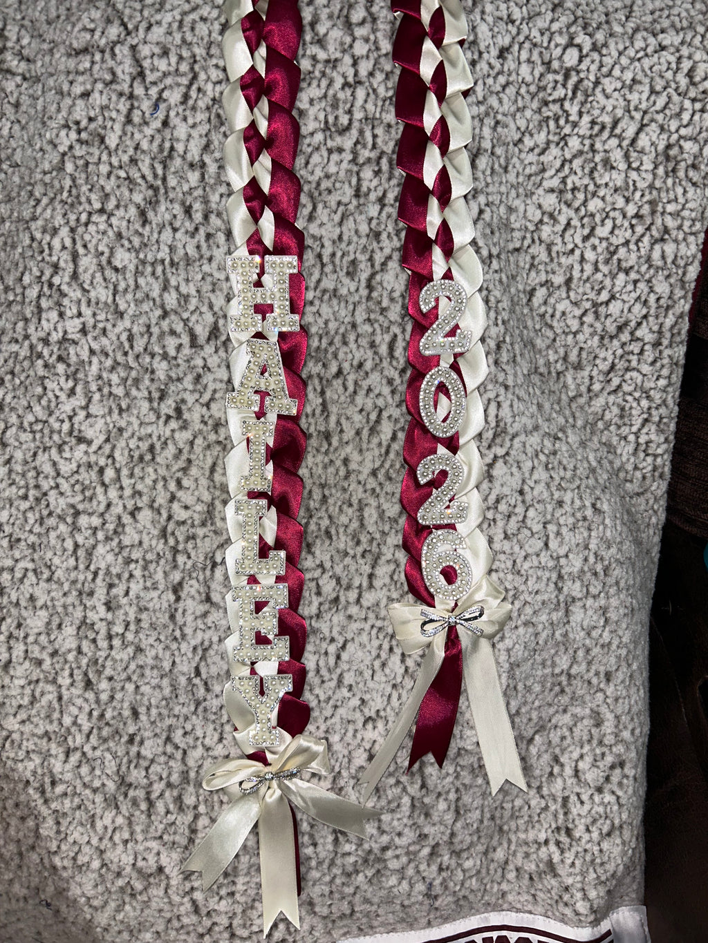Graduation Lei Double Color
