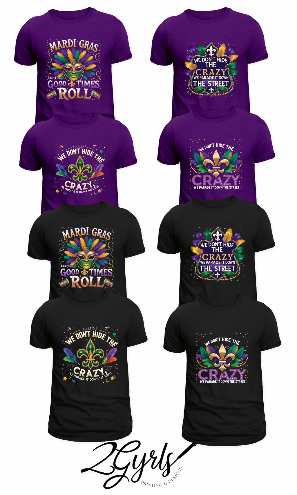 Mardi Gras Shirts