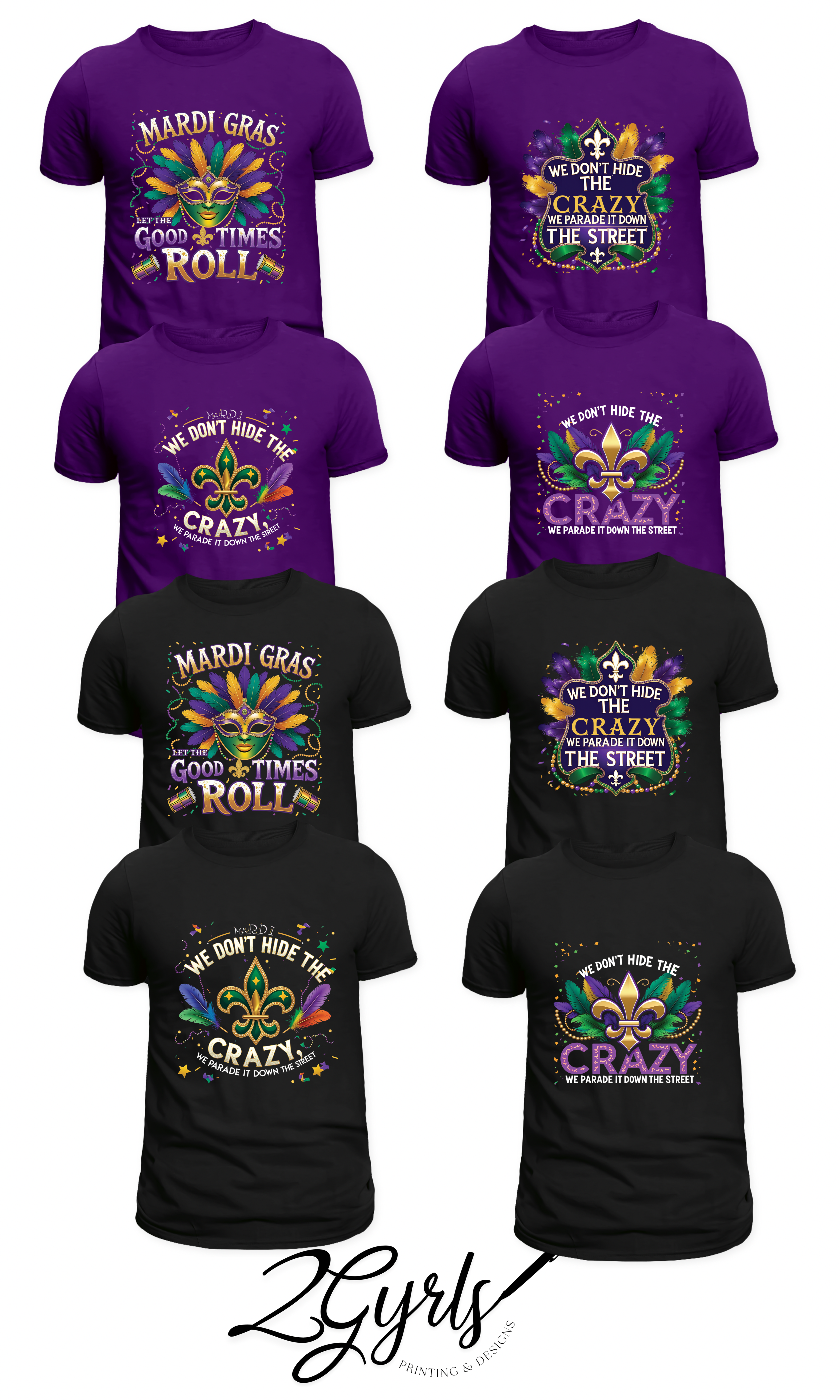 Mardi Gras Shirts