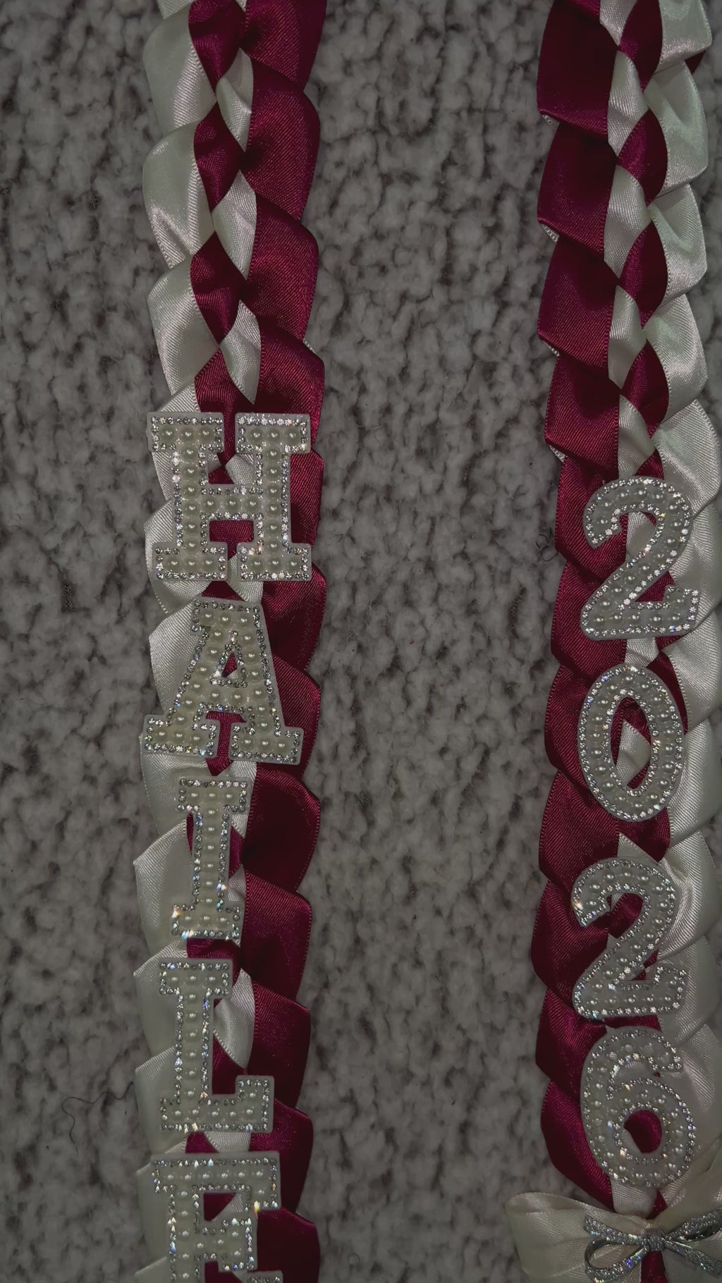 Graduation Lei Double Color